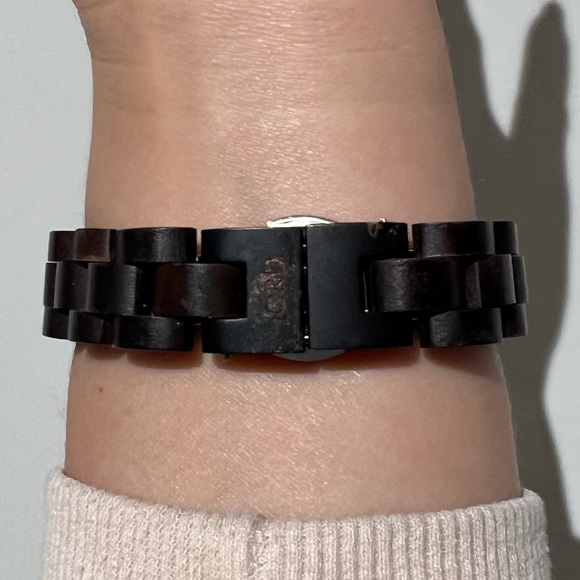 Jord Wooden Watch Frankie Series Dark Wood/Green/Gold - Picture 4 of 6